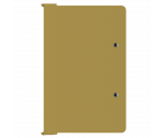 Tactical Brown ISO Clipboard - Slightly Damaged